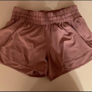 Lululemon Mauve Shorts